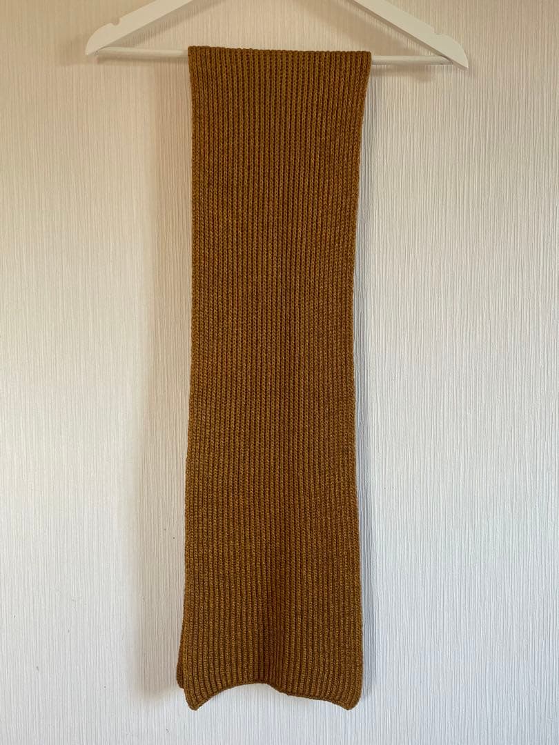 DRIES VAN NOTEN マフラー リブ編み