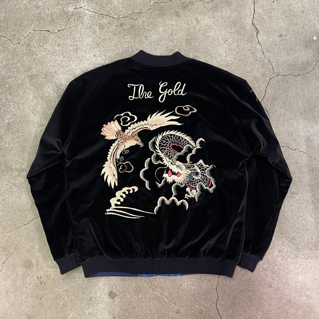 東洋 GOLD VELVETEEN × ACETATE JACKE M