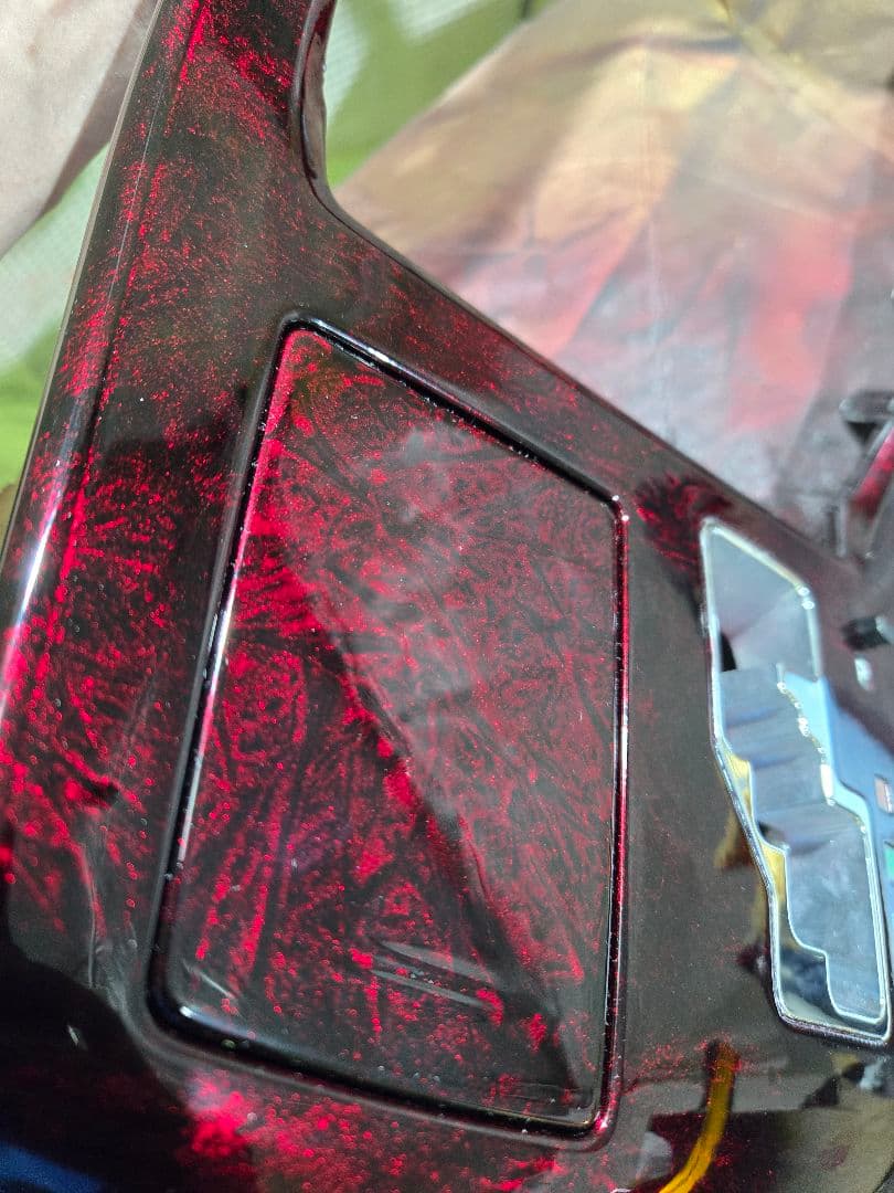 20ヴェルファイア、アルファードセンターパネル　ラップ塗装赤　塗装後未使用