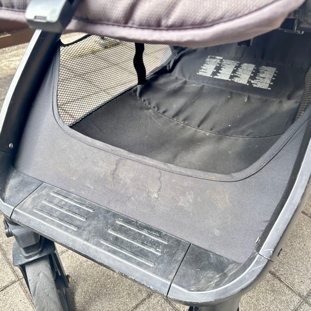 Joie エヴァライトデュオ　2人乗りベビーカー 黒