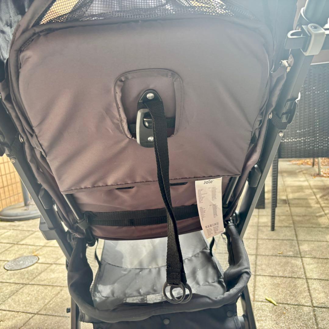 Joie エヴァライトデュオ　2人乗りベビーカー 黒
