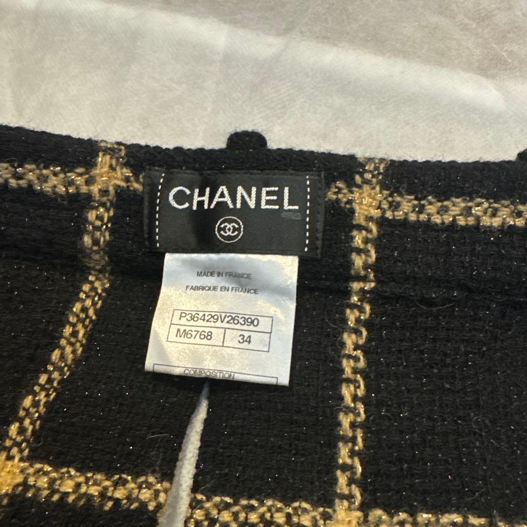 CHANELスカート巻き　34