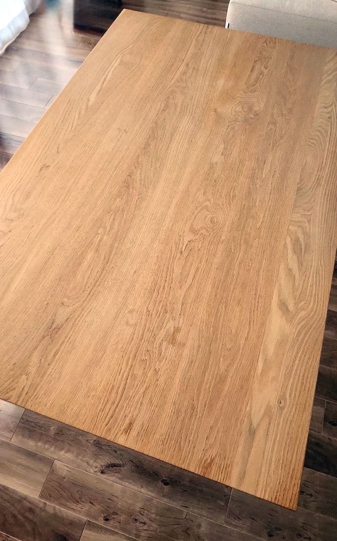 ダイニングテーブル アイアン×無垢材(オーク)