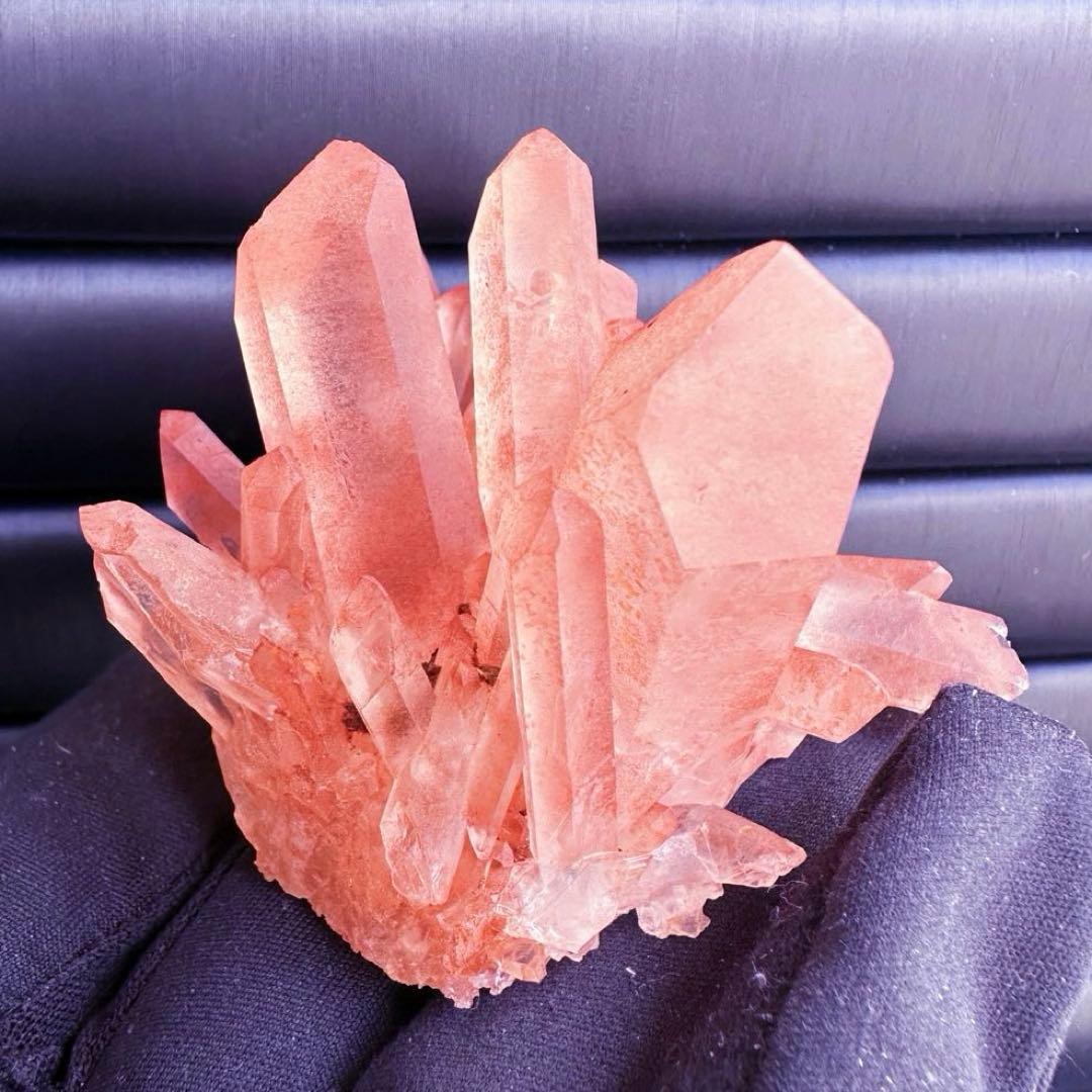 爆レア❗️浄化❗️超綺麗♡超強いパワー ピンク ヒマラヤ クラスター天然石A1560