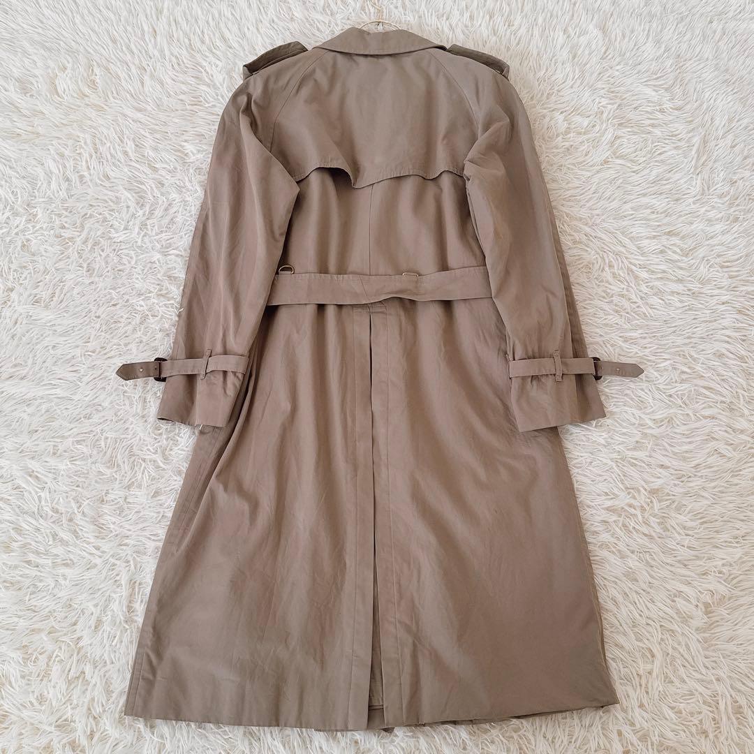 着丈114✨英国製 90’s バーバリートレンチコート キャメル混ライナー XL