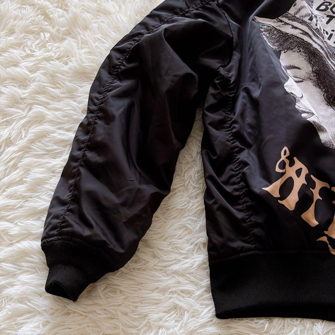 復刻モデル✨XLサイズ AVIREX MA-1 フライトジャケット 中綿入り 黒