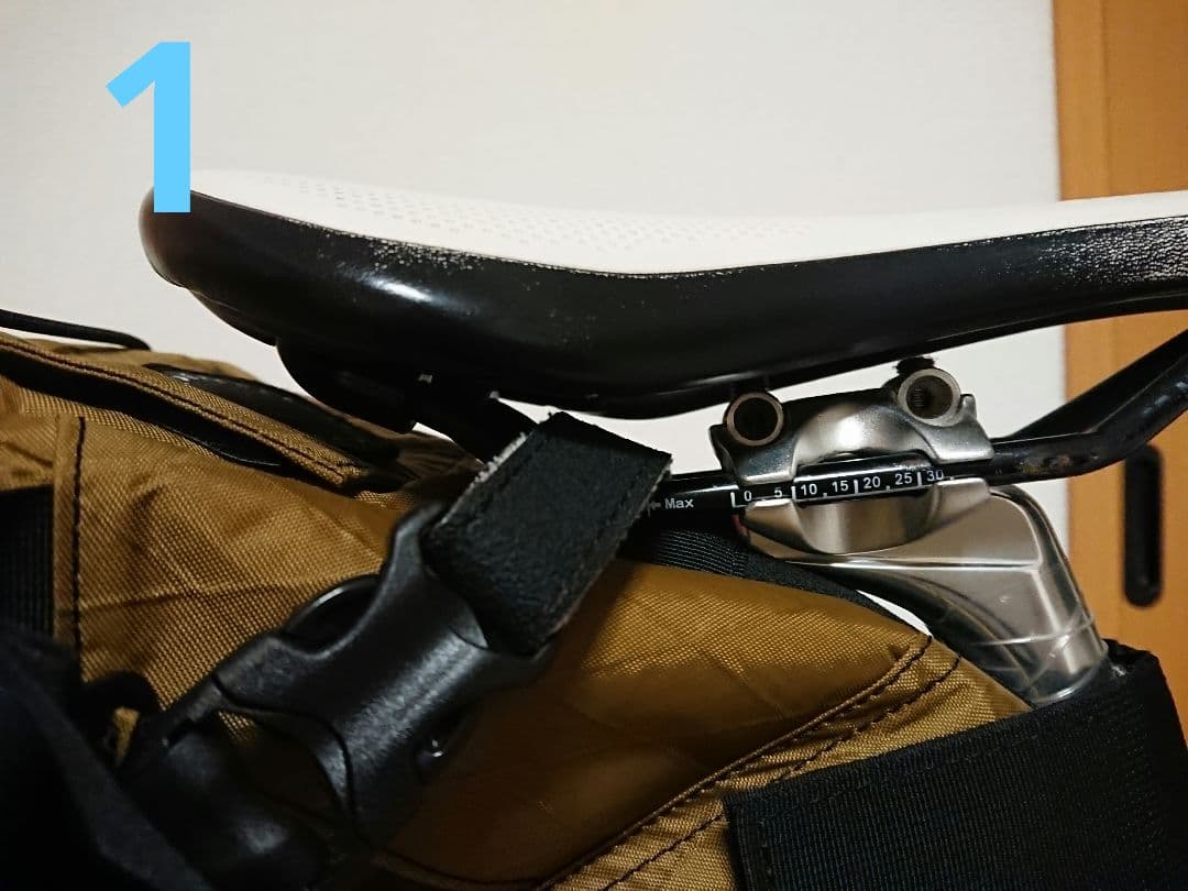 フェアウェザー サドルバッグ