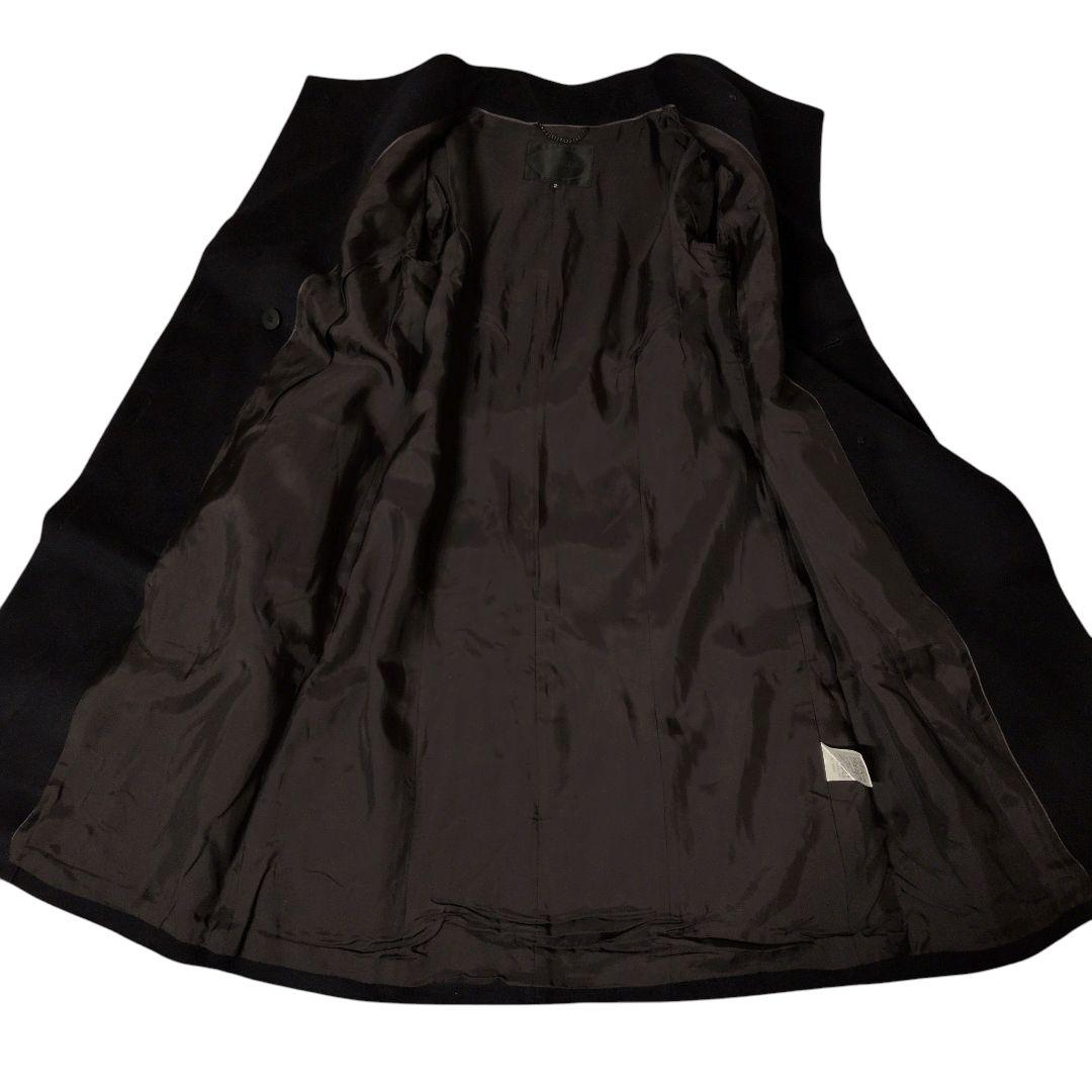 アンタイトル　2wayウールロングコートAライン　スーパー130　ベルト　日本製