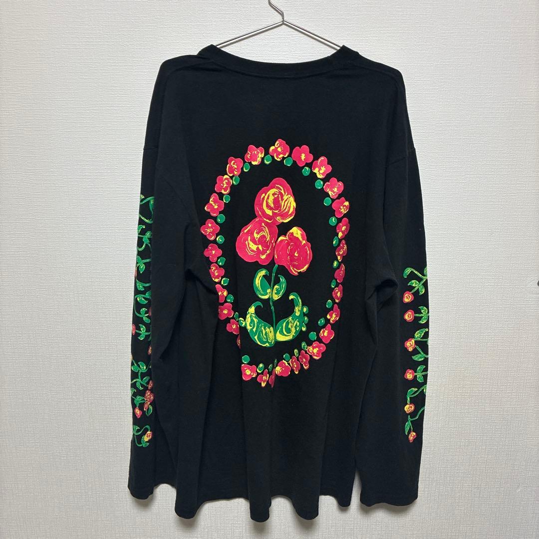 ぱ*！様 kidill キディル ROSE LONG SLEEVE T-SHIR