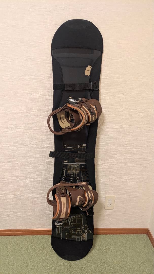 YONEX×FLUX　バインディング付スノーボードセット　152cm　ヨネックス