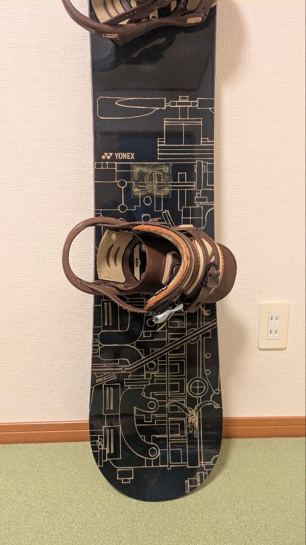 YONEX×FLUX　バインディング付スノーボードセット　152cm　ヨネックス