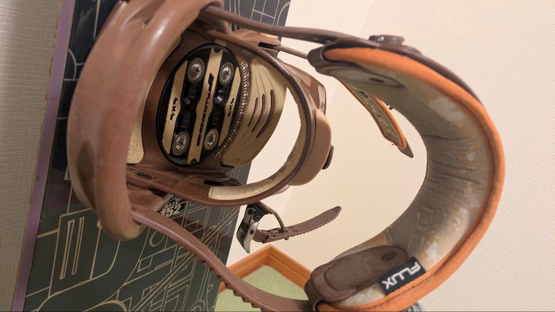 YONEX×FLUX　バインディング付スノーボードセット　152cm　ヨネックス