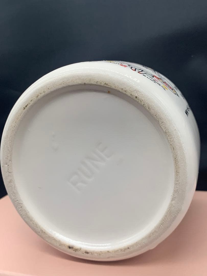 内藤ルネ　花瓶　陶器　女の子