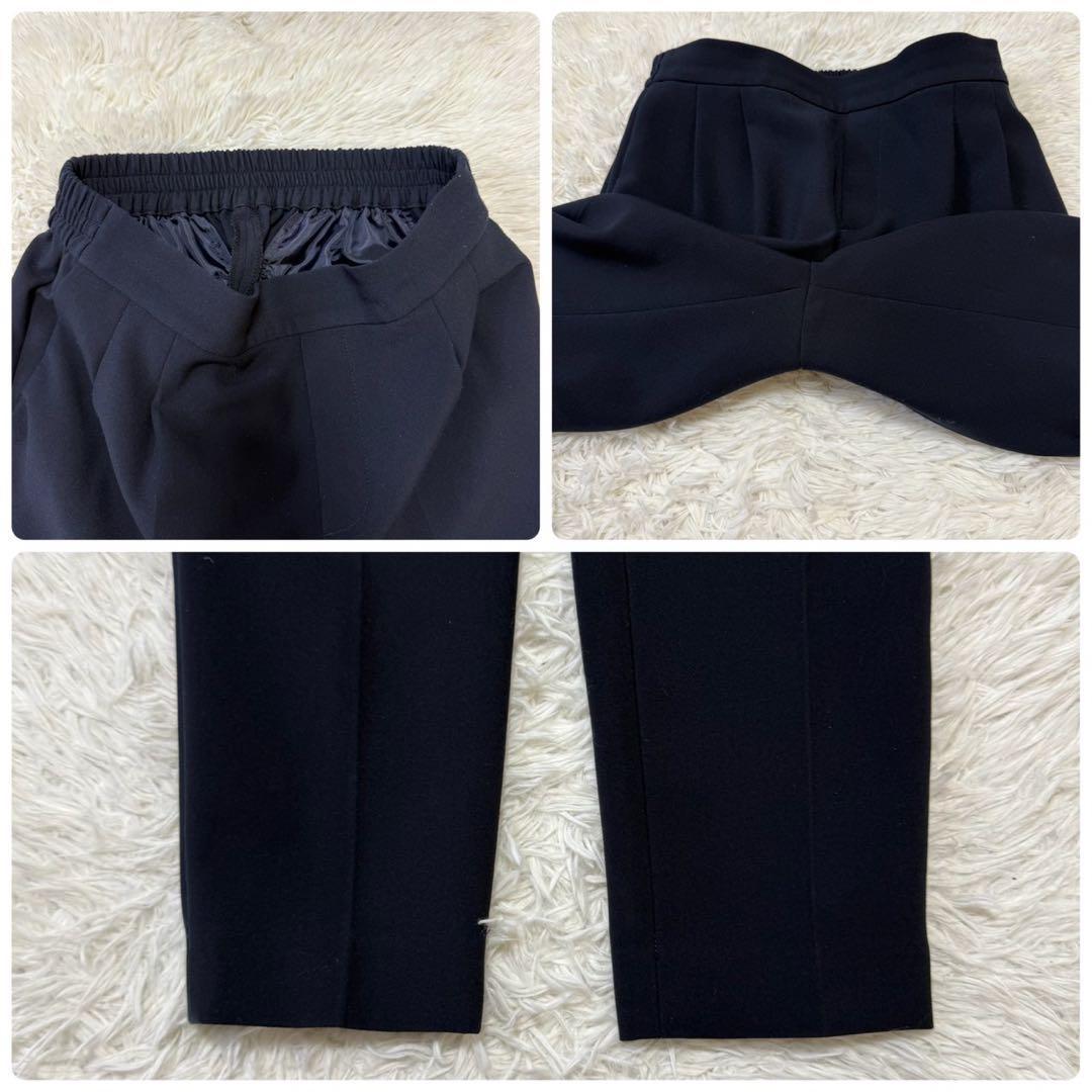 ✨未使用級✨グリーンレーベルリラクシング パンツスーツ ノーカラー 近年モデル