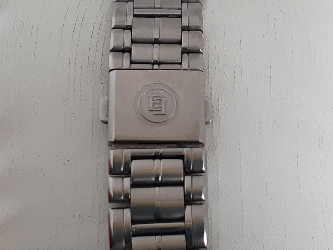 【高級・チタンモデル】CITIZEN エクシード エコ・ドライブ電波時計 稼働品