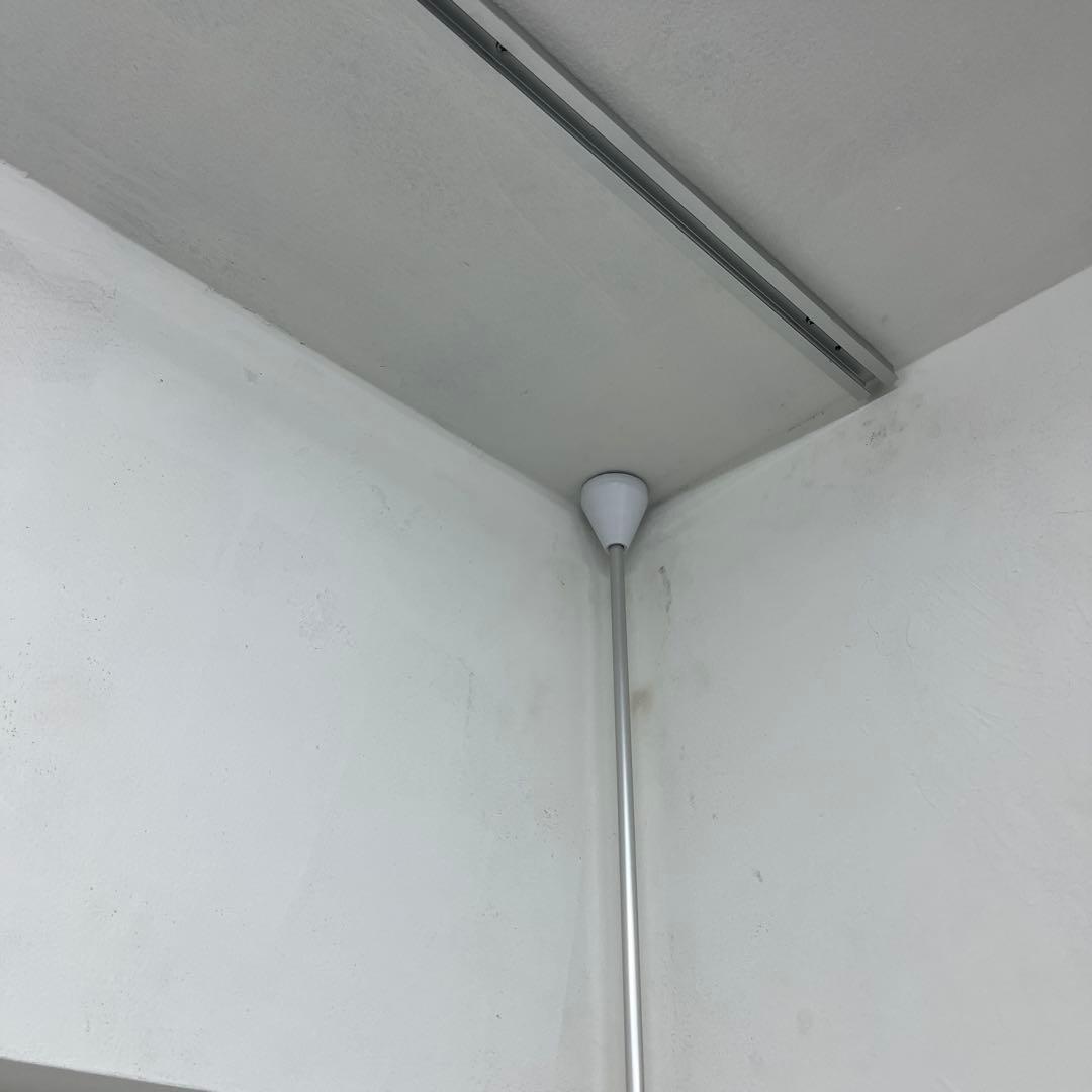 【特注/プロ仕様】フィッティングルーム用カーテンレール コの字 110×100