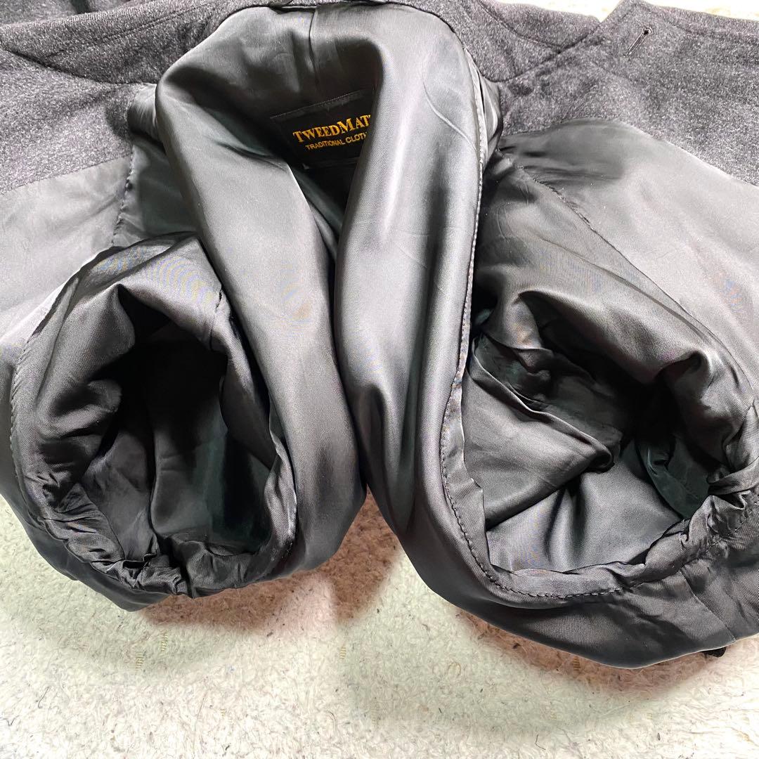 良品✨希少 Holland&Sherry コート カシミヤ ビクーニャ M 黒