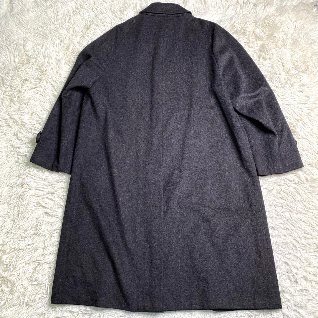 良品✨希少 Holland&Sherry コート カシミヤ ビクーニャ M 黒