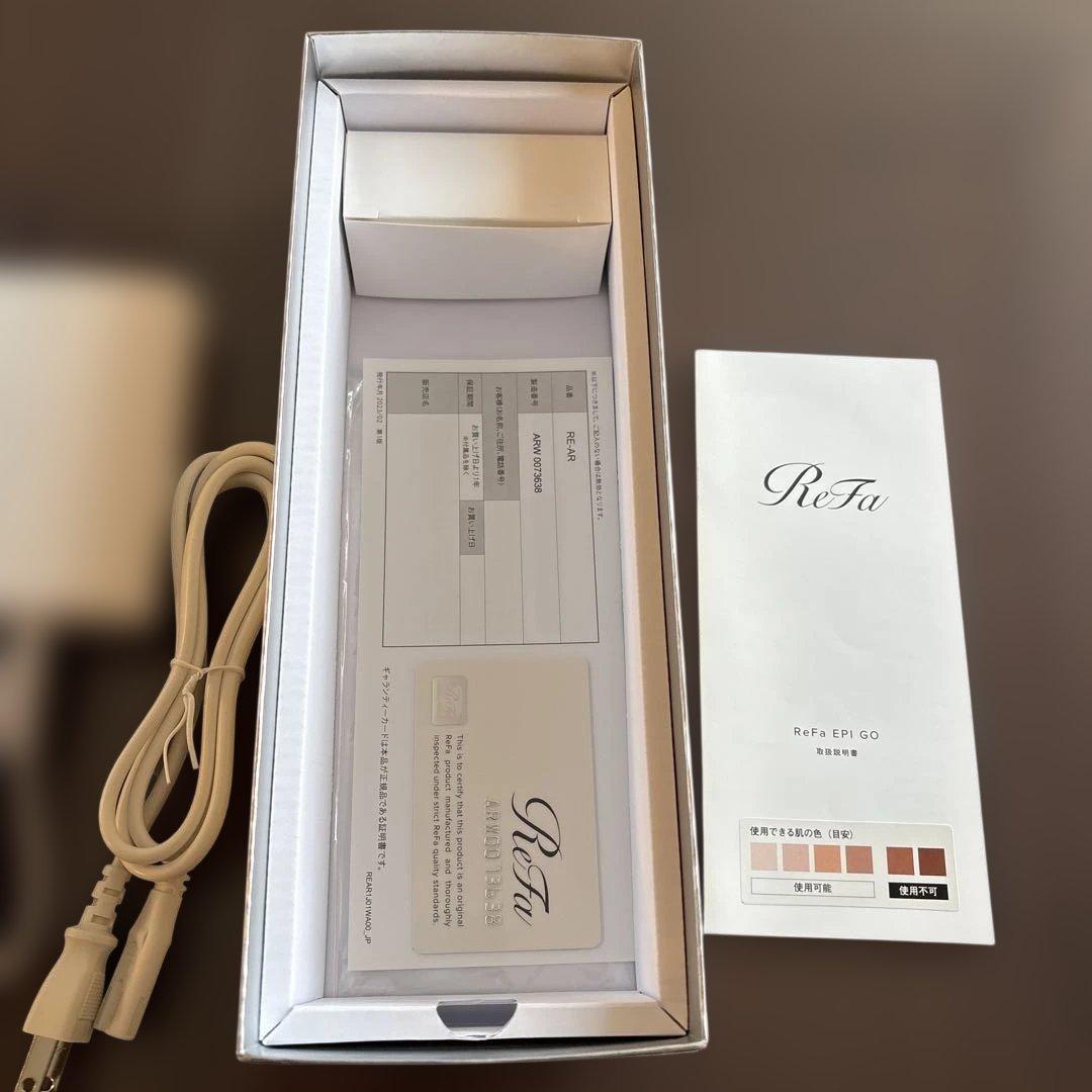 新品　ReFa リファエビゴー 脱毛器