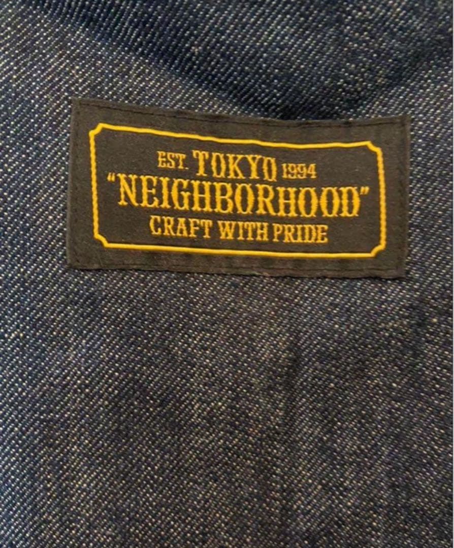 NEIGHBORHOOD デニムネイバーフッド ABOVE CAPRONエプロン