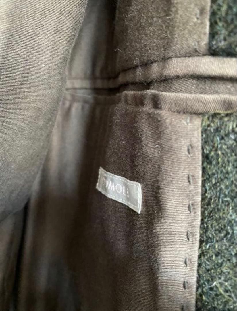 comoli 19aw ウールショールカラー