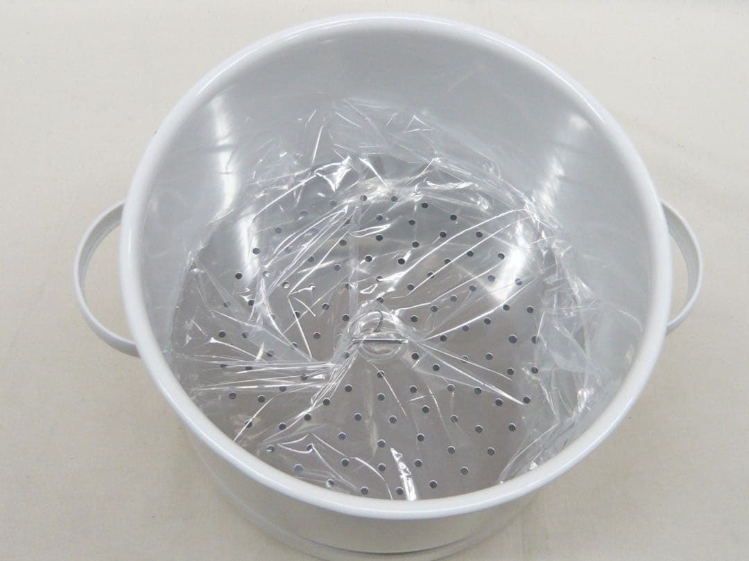 『にちにち道具』蒸し鍋21cm 5.0L 日本製 ガス・IH対応 野田琺瑯