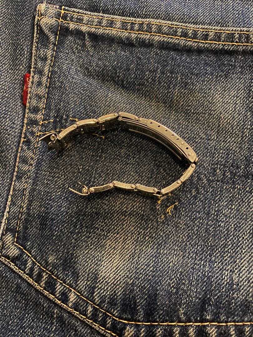 ヴィンテージ スイスリベットブレス7206 FF80 サブマリーナ　GMT