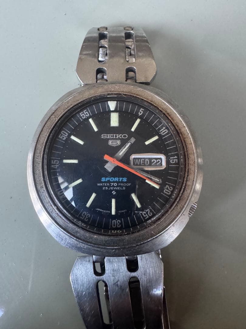 SEIKO スポーツ 自動巻き時計