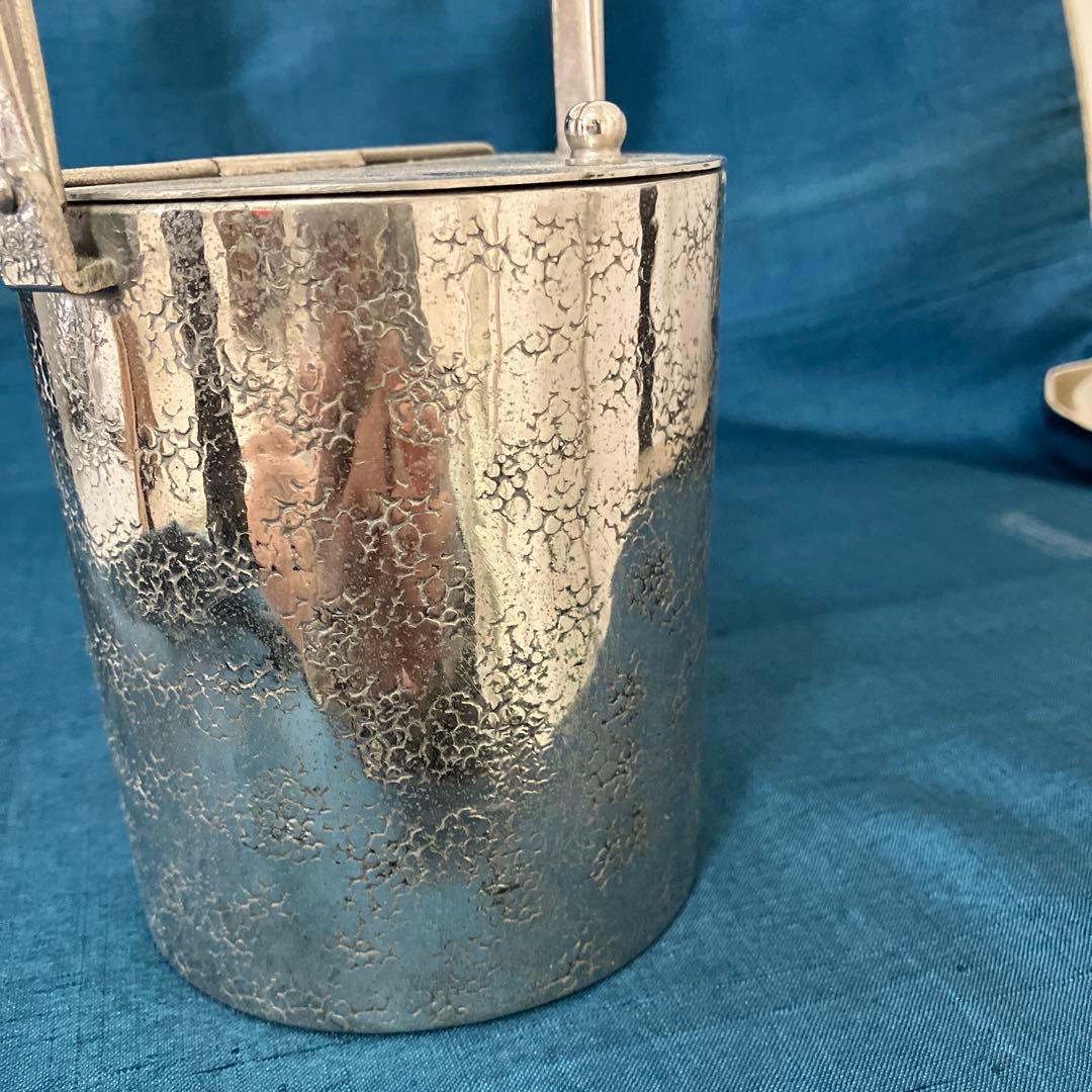 純銀 炭取り アンティーク 茶道