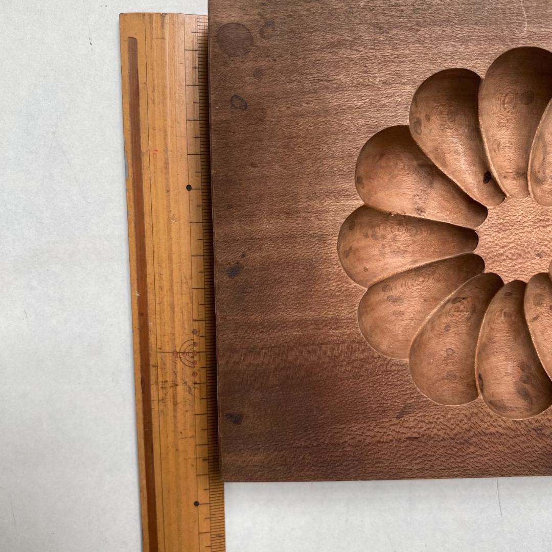 和菓子木型　5種セット【朱塗り木箱入り】