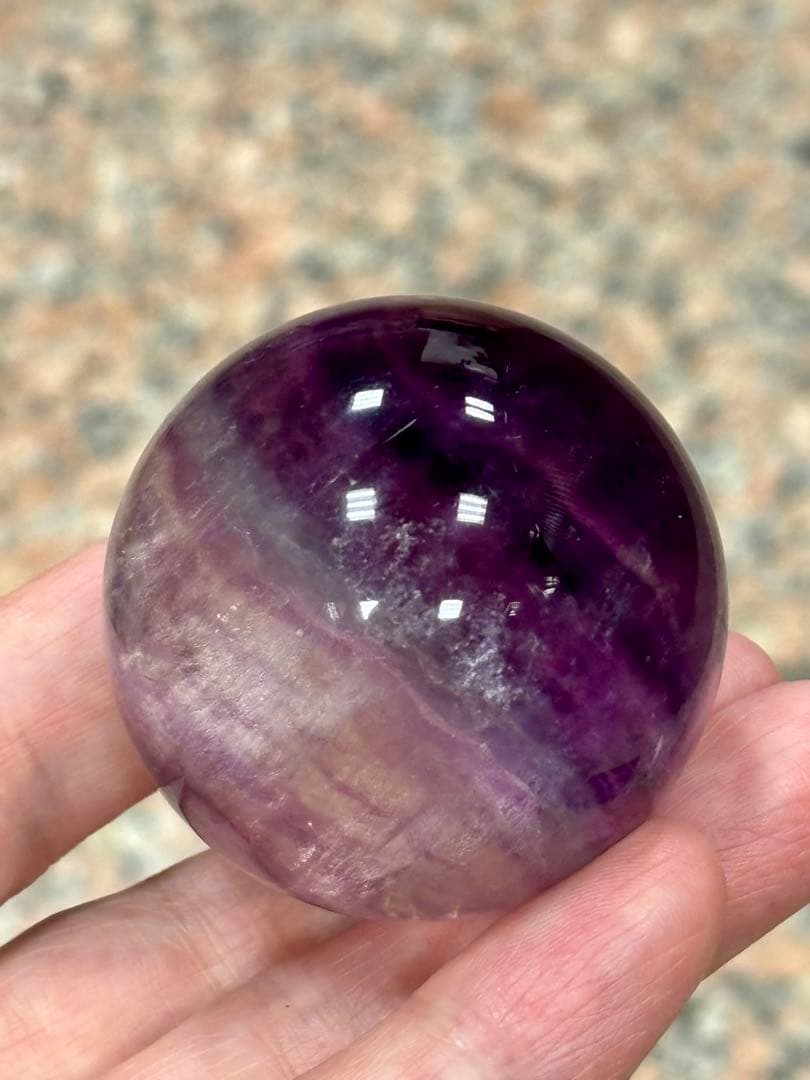 【あーきゃん】キャンディフローライト4.5cm テラヘルツ亀さん一連売り