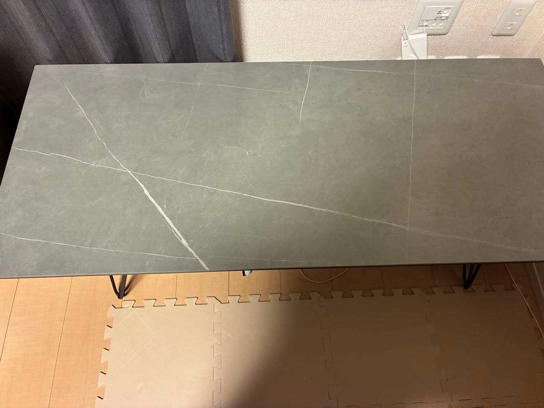 ニトリ センターテーブル TT01 130 GY グレー 傷なし 引き取り可