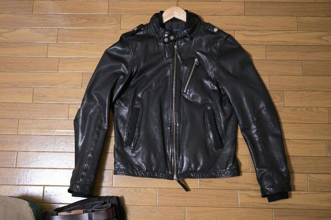 ジャケット・アウター Single Riders Goatskin as 70s