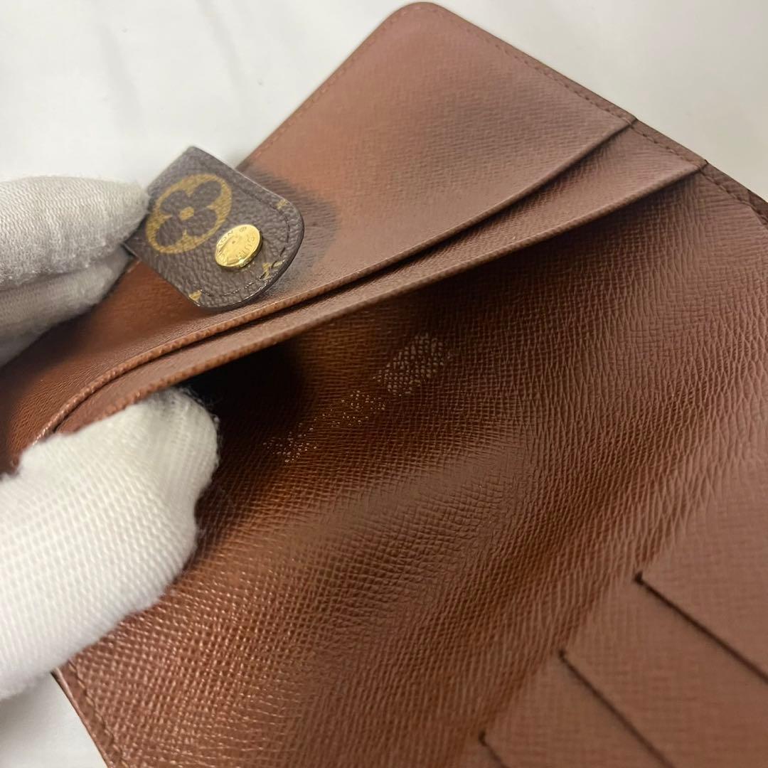 ✨未使用級✨　Louis Vuitton 財布　折り財布　モノグラム　ブラウン