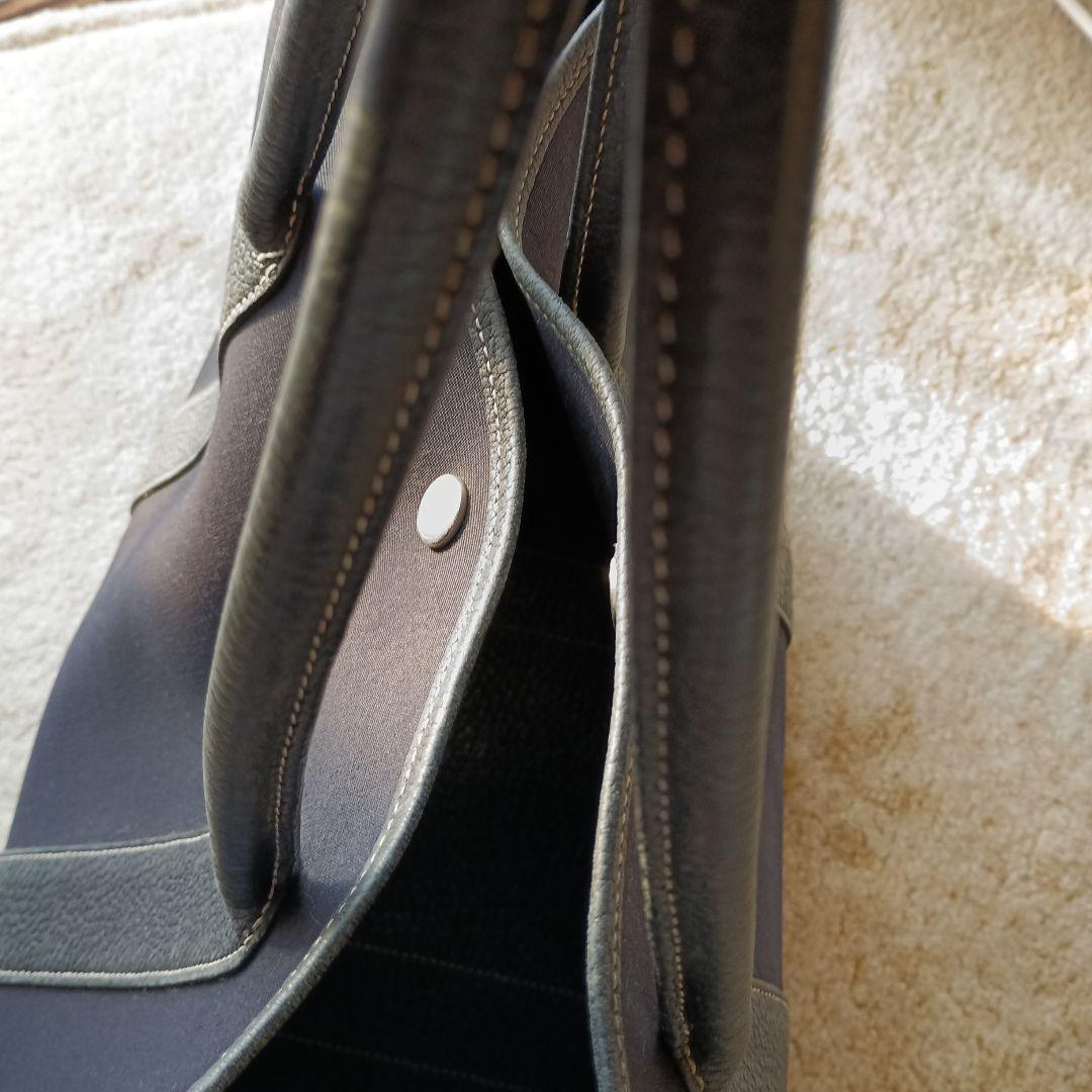 みなみ エルメスpmガーデンパーティーネイビー　 トートバッグ