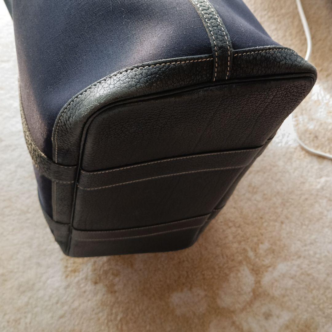 みなみ エルメスpmガーデンパーティーネイビー　 トートバッグ