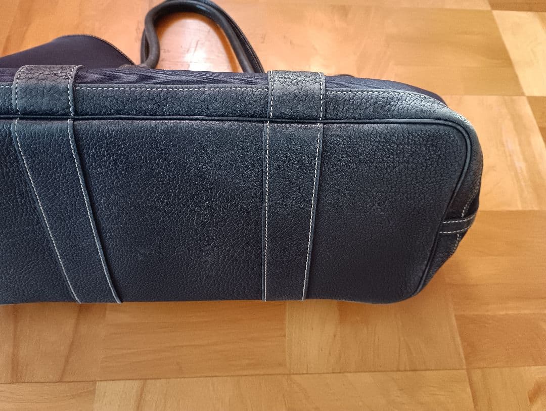 みなみ エルメスpmガーデンパーティーネイビー　 トートバッグ