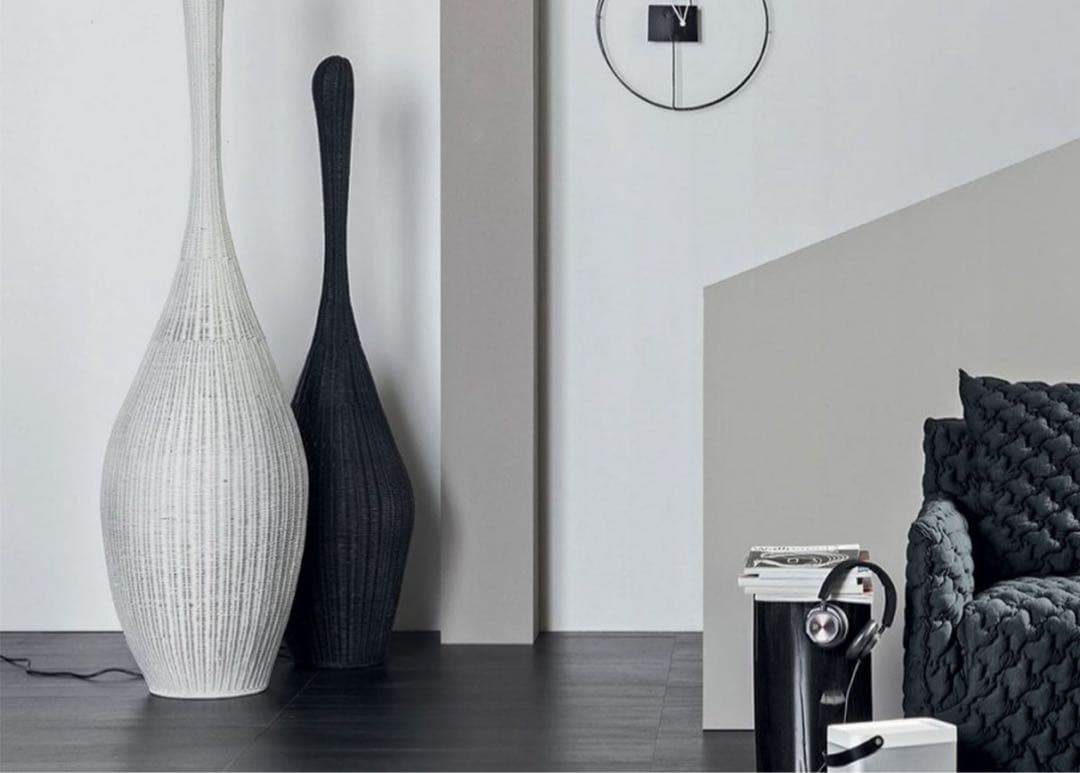 GERVASONI ジェルバゾーニ BOLLA M ラタン フロアーランプ