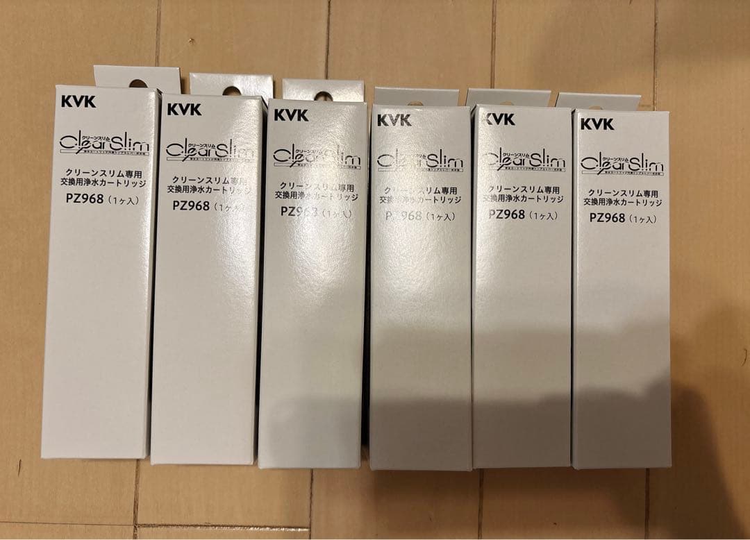 浄水器カートリッジ 6個セット【定価の半額！】