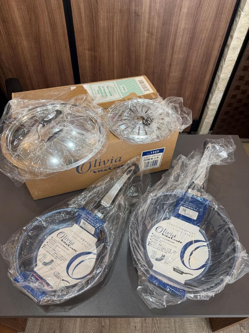 【未使用】Vita Craft ビタクラフト オリビアフライパンセット