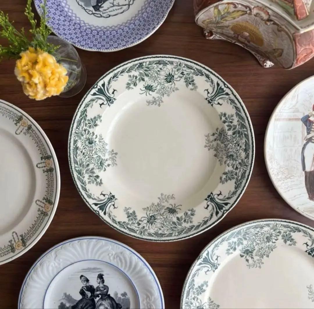 フランスアンティーク ♧ サルグミンヌ ♧ モリエール 24cm 深皿②