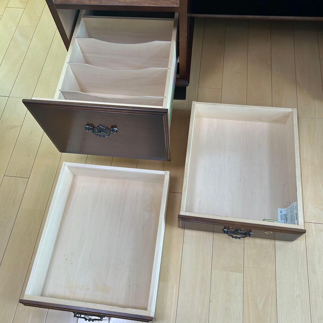 karimoku カリモク 両袖机 コロニアル書斎机ワークデスクSC5041JK