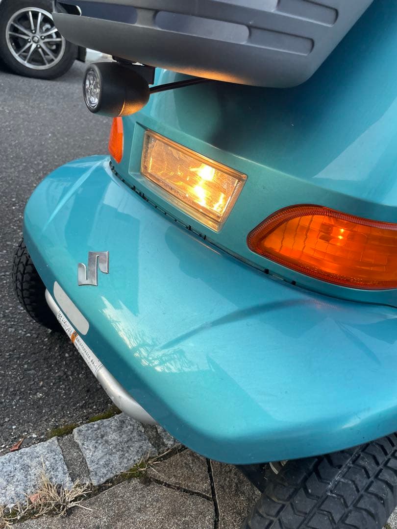 SUZUKI 電動シルバーカー 青　セニアカー　直接取引のみ