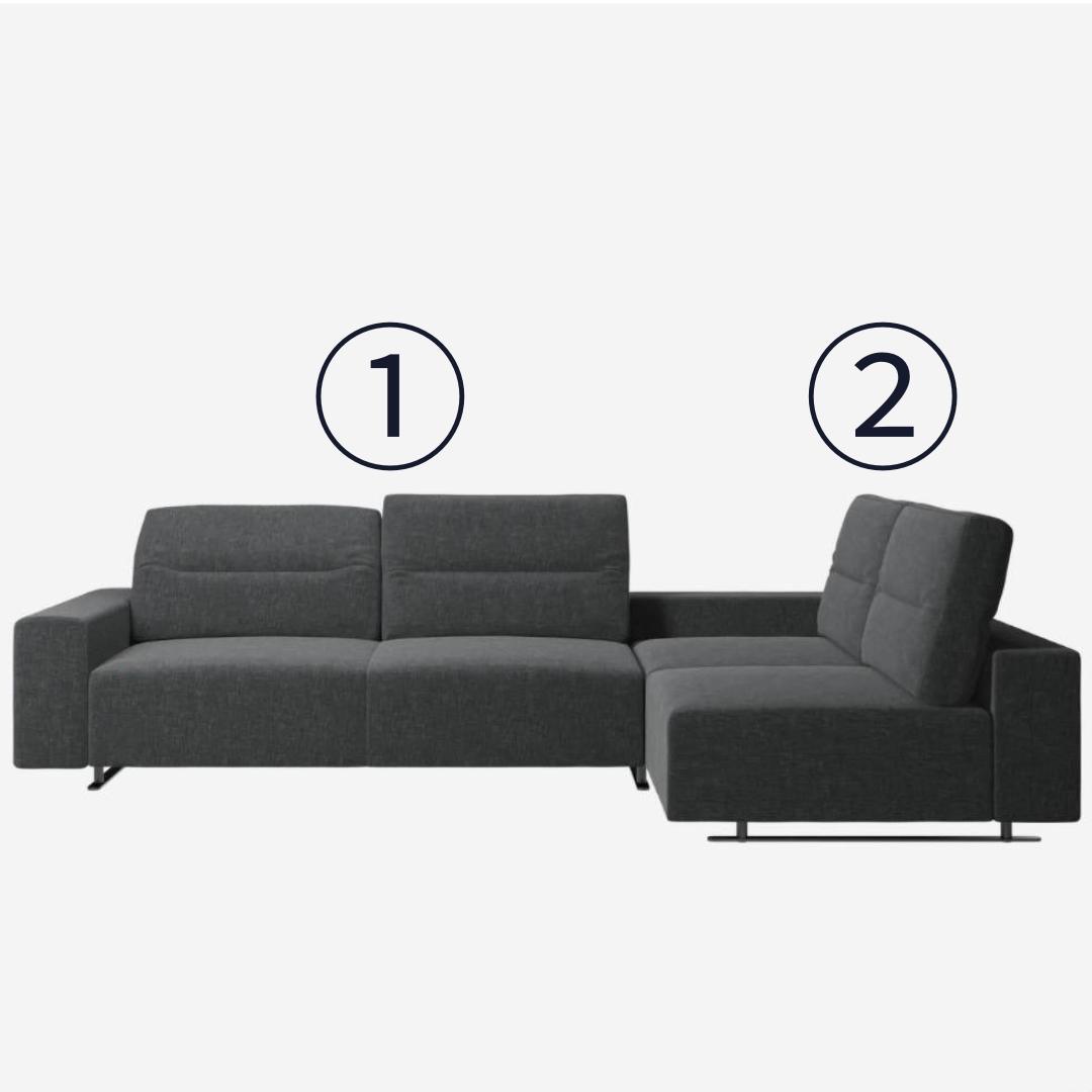 新品160万円　①／２　ボーコンセプト　ハンプトン 　コーナーソファ　八村塁