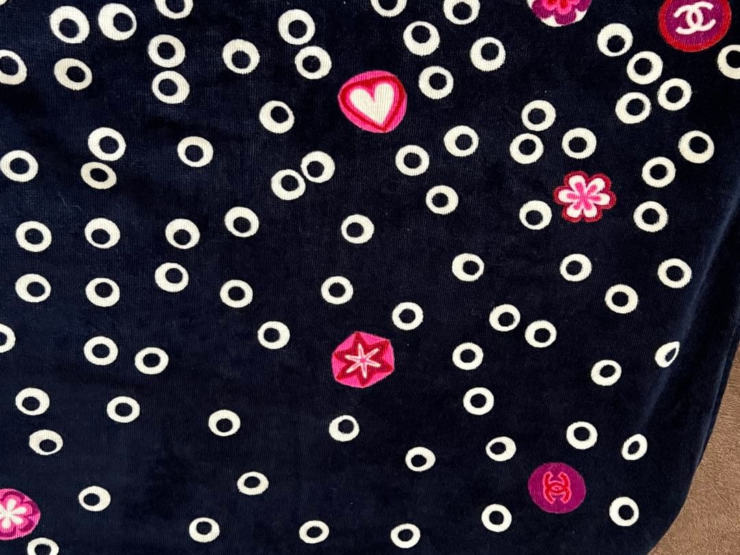 CHANEL シャネル ロゴ ビーチタオル ソファーカバー 140x170cm