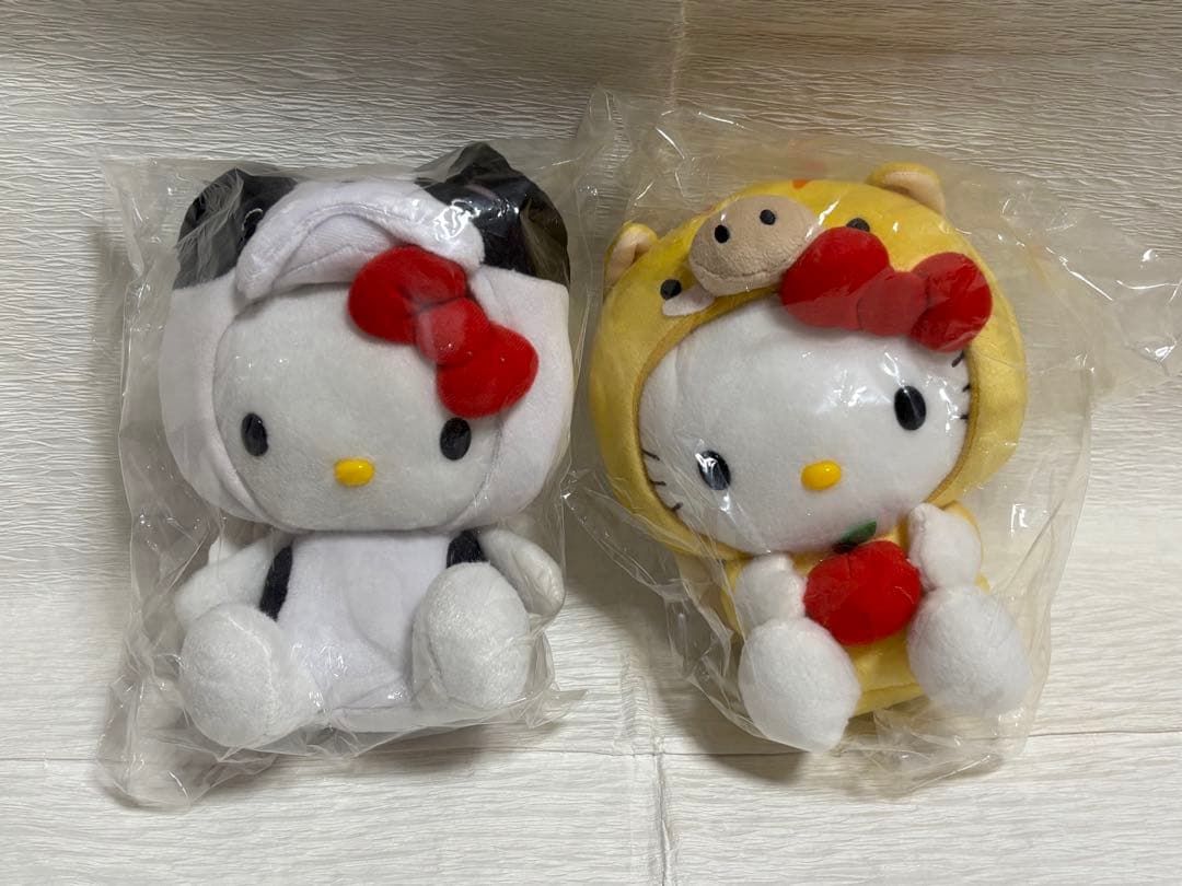 ヤクルト　干支　ぬいぐるみ　キティ　10体　※バラ売り不可