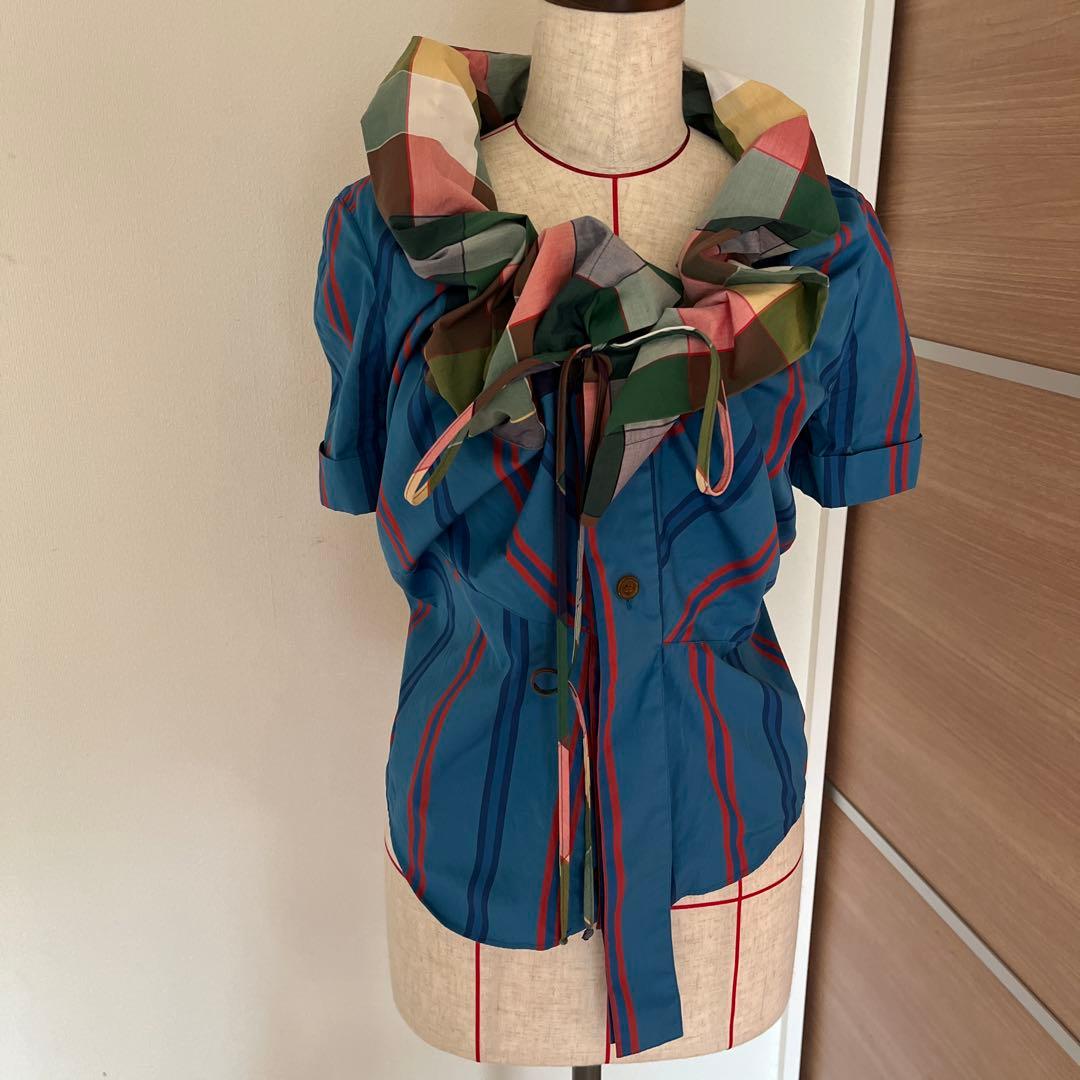 vivian westwood 美品　半袖ブラウス
