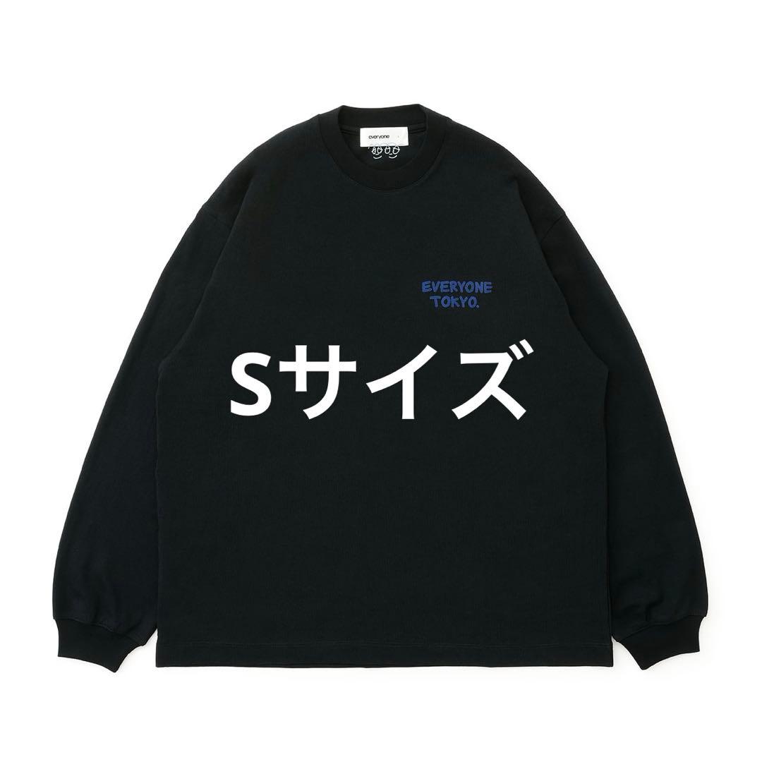 【完売品】everyone j.30000 L/S TEE ロンT ブラック　S