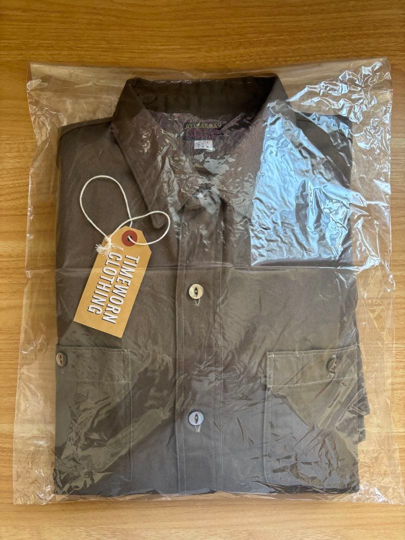 【最終値下げ】Atlast&Co TWILL SHIRT 15 1/2