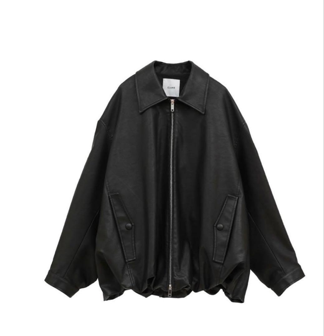 専用です。CLANE FAKE LEATHER BALLOON JACKET